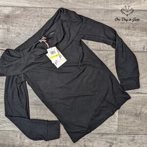 Belle Du Jour Cowl Neck Long Sleeve Top Size M